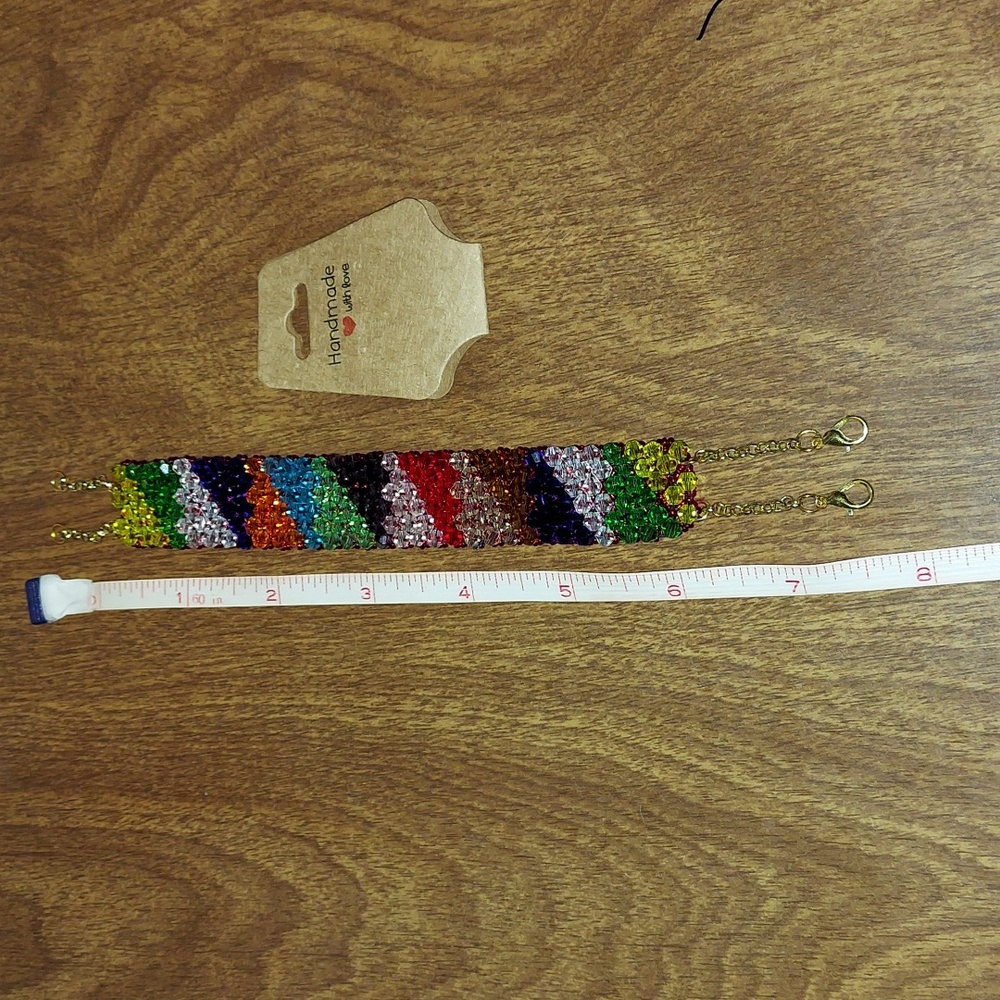 Multicolor Beaded Bracelet - Picture 4 of 6